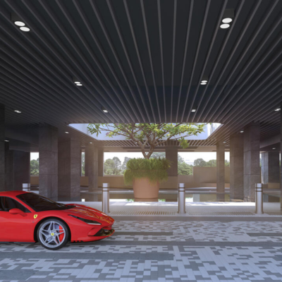Arina East Residences Entrance