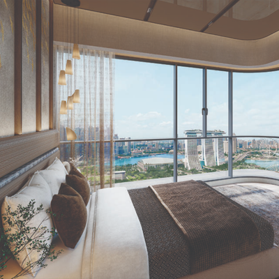 One Marina Gardens Room